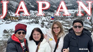 7 Days Itinerary in JAPANNagoya to Hokkaido Itinerary  Japan Winter Travel Guide 2024  MOJHI VLOG [upl. by Deery]