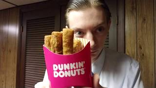 I Finally Review Dunkin Donuts Donut Fries [upl. by Aros]