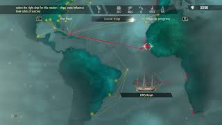 Kenways Fleet Gameplay  Replacing Ships Repair amp Sails  Assassins Creed IV Black Flag Gameplay [upl. by Bonacci]