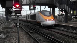 Eurostar Departs Ashford  2016 [upl. by Rica]