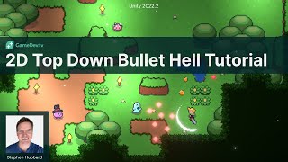 Unity 2D Top Down Bullet Hell Tutorial [upl. by Cullie]