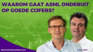 Waarom gaat ASML onderuit op goede cijfers [upl. by Lairbag]