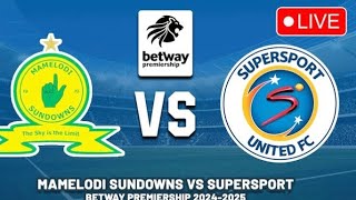 Mamelodi Sundowns Vs Chippa United Live Match Today [upl. by Roselani]