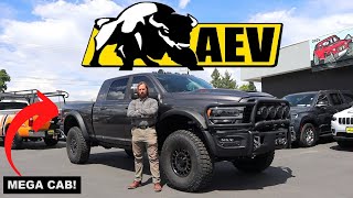 Insane Mega Cab Build AEV Prospector XL Mega Cab [upl. by Nylekcaj930]