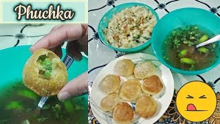 Phuchka Recipe at Home  Crispy and Crunchy Phuchka  Pani Puri  Golgappa Recipe  Shrees Delights [upl. by Kolb661]