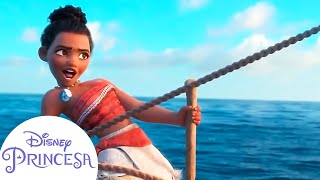 Moana y Hei Hei en su aventura por el océano  Disney Princesa [upl. by Adelaida]