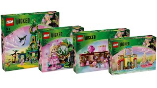 All LEGO Wicked sets 2024 CompilationCollection Speed Build [upl. by Ahsiekat631]