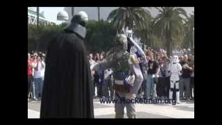 Boba Fett Really Flies  MUST SEE JET PACK ENTRANCE [upl. by Vedis]