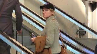 French Actress Lea Seydoux Bolts LA Amid Rave Reviews For One Fine Morning [upl. by Bordie486]