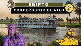 🇪🇬Día 3 Tour por Egipto  Esto es lo que ves y haces en un crucero por el río Nilo [upl. by Dari]