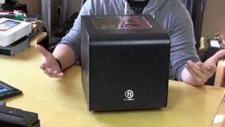 Thermaltake Core V1 MiniITX Case Overview [upl. by Kaia879]