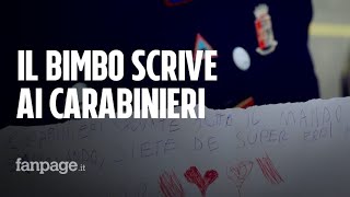 Il papà picchia la mamma figlio di 8 anni scrive ai carabinieri che lo arrestano “Siete supereroi” [upl. by Nitsed443]