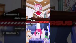 Amy Rose Vs Pinkie Pie [upl. by Hullda]