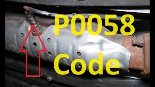 Causes and Fixes P0058 Code HO2S Heater Control Circuit High Bank 2 Sensor 2 [upl. by Taimi661]