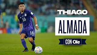 🔝THIAGO ALMADA MANO A MANO CON OLÉ [upl. by Fulbert]