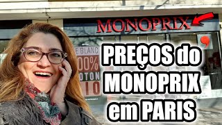 Supermercado MONOPRIX em Paris [upl. by Drusilla]