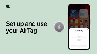 How to set up and use your AirTag  Apple Support [upl. by Leopoldeen255]