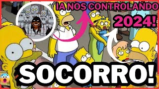 5 PREVISÕES BIZARRAS DOS SIMPSONS PARA 2024 [upl. by Yllek]