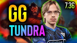 TUNDRA vs GAIMIN GLADIATORS  NEW PATCH 736  DREAMLEAGUE SEASON 23 DOTA 2 [upl. by Laughton]