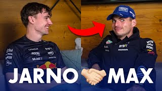 Max Verstappen Interviewed by Jarno Opmeer [upl. by Funch]