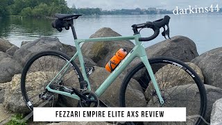 Fezzari Empire Road Bike Unboxing amp Review  Elite Rival AXS eTap First Ride Consumer Direct [upl. by Tristan718]