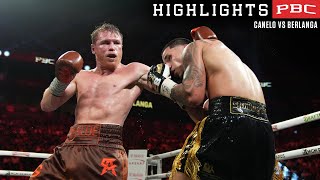 Canelo vs Berlanga FIGHT HIGHLIGHTS September 14 2024  PBC PPV on Prime Video [upl. by Romeon]