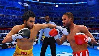 KHAN vs BROOK Fight Night Champion [upl. by Rawdan260]