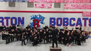 Barton Middle School Band Fall Concert 2016 [upl. by Orlan]