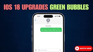 iOS 18 Upgrades Green Bubbles with RCS [upl. by Slayton822]