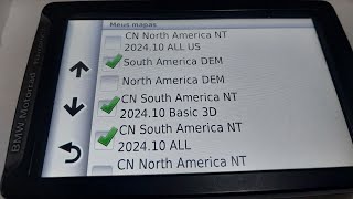 Atualização GPS BMW Motorrad Navigator V mapas originais CN South América NT [upl. by Arimat]