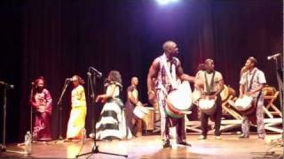 Performance quotdjembe new stylequot in Brussels [upl. by Zeculon548]