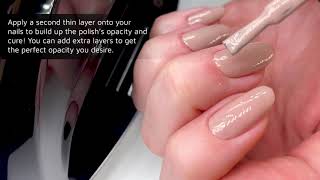 How to Apply gel polish with Mylee [upl. by Banna]