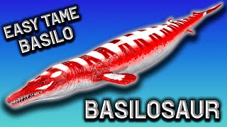 How to Tame Basilosaurus Ark  Easy Basilosaurus  Basilosaurus Guide Ark Survival Evolved [upl. by Eohce]