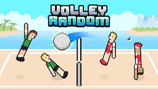 Volley Random  Google Play Trailer  2 Player Volleyball [upl. by Aloibaf]