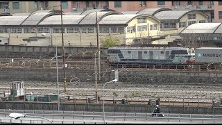 E633 204 in transito Genova Sampierdarena smistamento [upl. by Gustavo206]