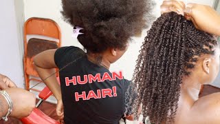 Can’t Grip 100 Human Hair Spring Twist Tutorial  How Many Packs Needed  Eayon Hair [upl. by Yllehs769]