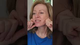 Jawline Face Facial Massage over40skincare over50skincare fab50s skincare skinrejuvenation [upl. by Yrohcaz]