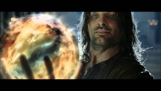 LOTR The Return of the King  Extended Edition  Aragorn Masters the Palantír [upl. by Nywnorb]