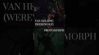 Van Helsing Werewolf vs Protomorph trending edit fypシ scary vs alien scary [upl. by Dillon]