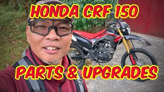 My Honda CRF 150 Parts and Upgrades [upl. by Swec]