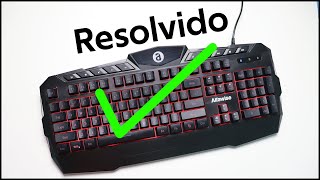 Algumas teclas do Teclado não funcionam veja como resolver [upl. by Ical540]