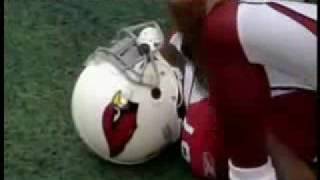 Anquan Boldin Knocked Out By Eric Smith Cardinals vs Jets [upl. by Tnayrb]