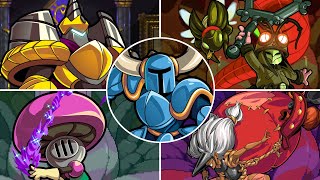 Shovel Knight Dig  All Bosses wSECRET BOSS  NORMAL amp TRUE Ending [upl. by Aisiram356]