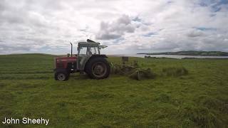 Silage 2017 with a view  Anglin Agri Contracting [upl. by Sachs]