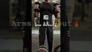 Strong Arms Workout🔥 motivation workoutmotivation gymworkout armsworkout shortsvideo shorts [upl. by Namaj]