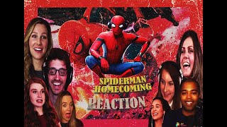 Reaction Spiderman Homecoming Mashup [upl. by Yttel]