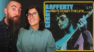 Gerry Rafferty  Right Down The Line REACTION with my wife [upl. by Remo]