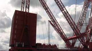 PTC 200 DS super heavy lift cranes Mammoet [upl. by Nanine660]