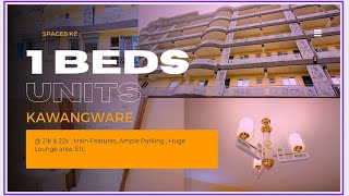 Affordable 1 Bedrooms units kawangware 1bedroom emptyhousetour housetour [upl. by Anirehtak]