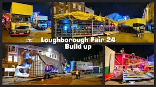 Walk Around Loughborough Charter Fair 2024 Build up [upl. by Xever]